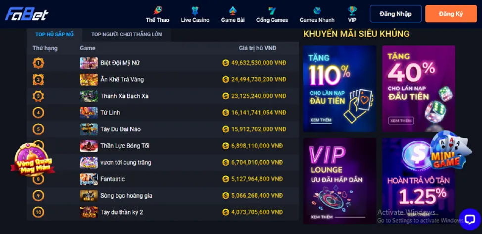 Chương trình hoàn trả không giới hạn abc 88